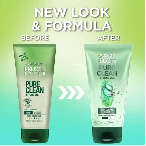 3/$15 Garnier Fructis Style Pure Clean Styling Gel - Picture 2 of 2